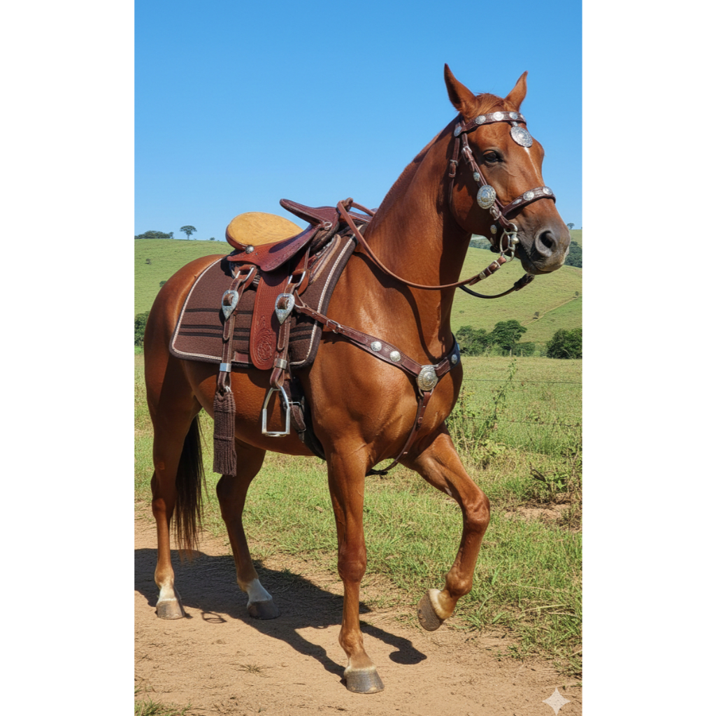 Sela Arreio Tradicional Cutuco completo Selaria O Seleiro
