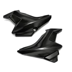 Par de Tampa Lateral Ybr 125 Factor 2009 A 2012 Preto Injetado