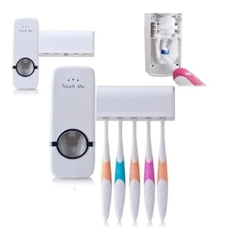 Suporte Para Escova Dispenser De Pasta De Dente Para Banheiro em Oferta na Shopee