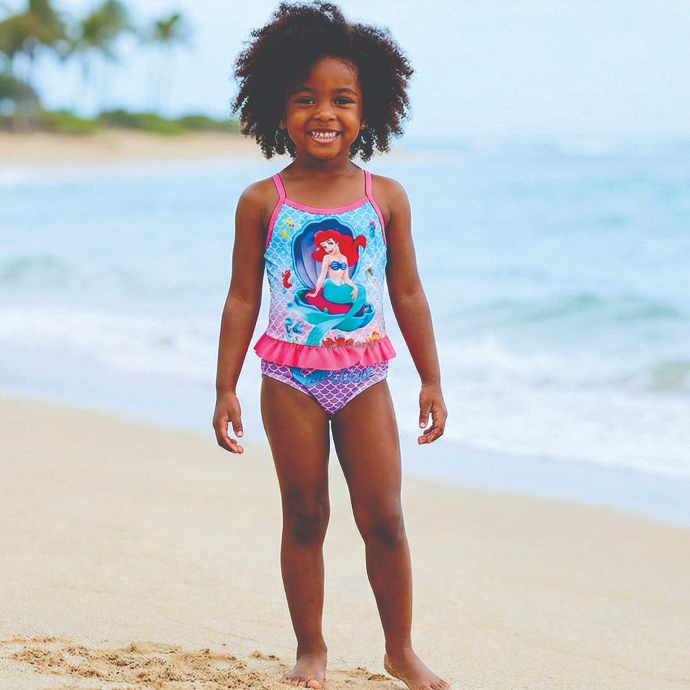 Maio de natação infantil menina 2 a 10 anos em Oferta na Shopee