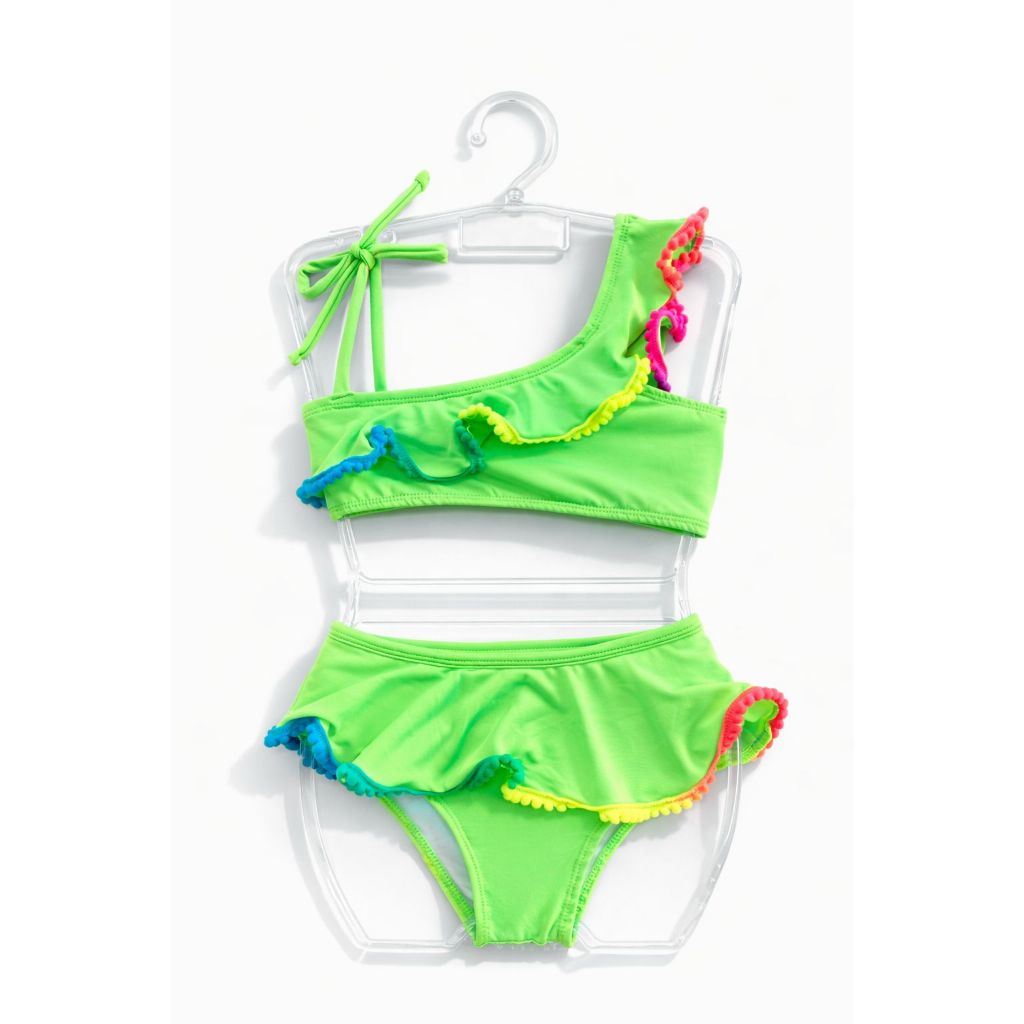 Biquini | Biquini Infantil Menina | Biquíni Infantil | Biquíni Juvenil | Moda Praia Juvenil | Tamanho 2 ao 16 | Bianca em Oferta na Shopee