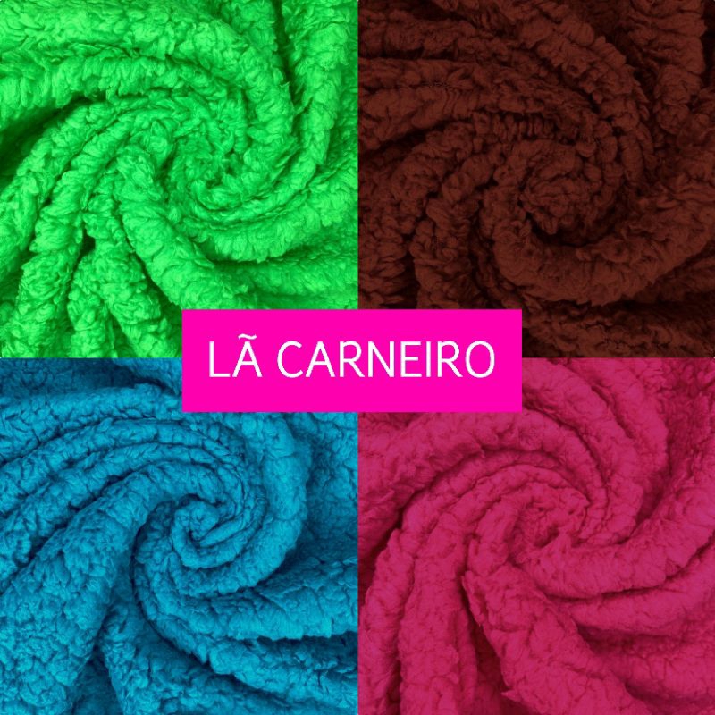 1 METRO DO TECIDO LÃ CARNEIRO