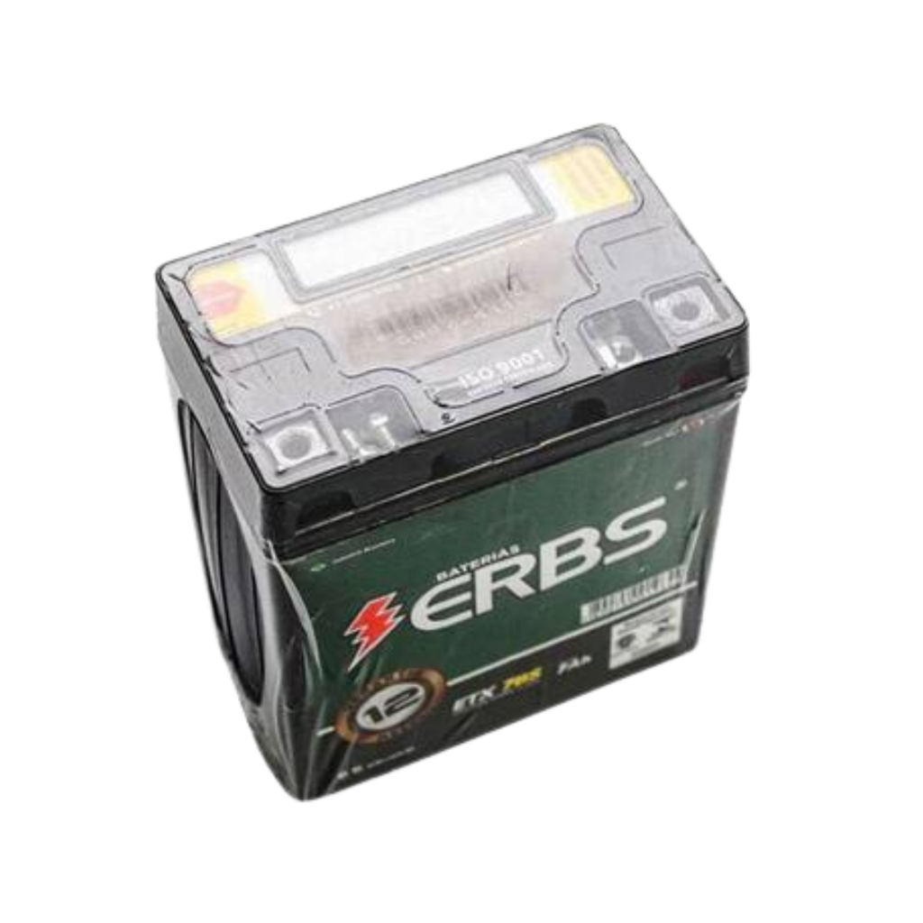 Bateria Erbs 7ah 12v TWISTER/CB 300/FAZER 250/TORNADO - CX ALTA