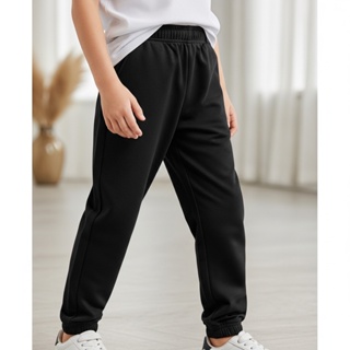 Kit 3 Calças Moletom Infantil Básicas Dia a Dia Peluciado Inverno em Oferta na Shopee