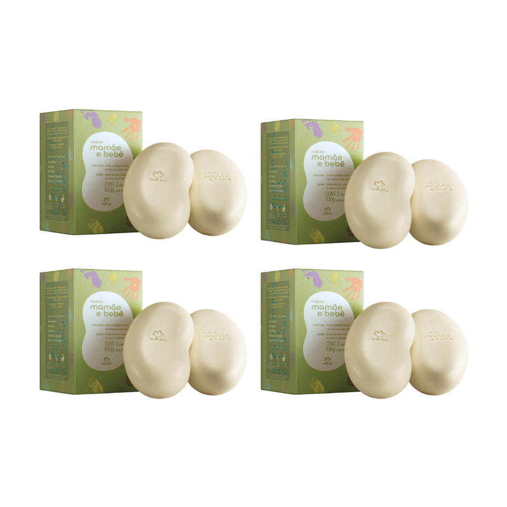 Sabonete em Barra Natura Mamãe e Bebê 2x100g