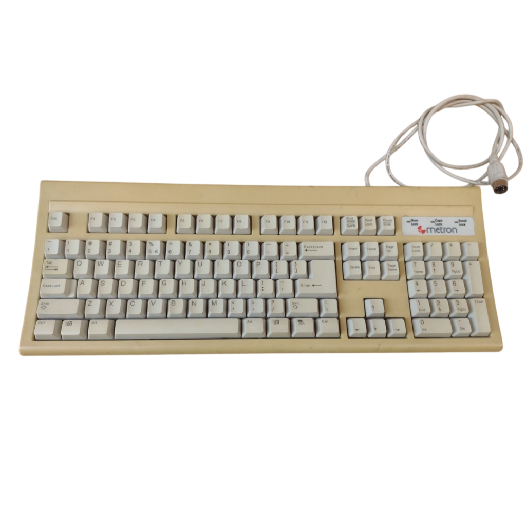 Teclado Dimm Antigo Metron Defeito Sucata - Leia Descrição