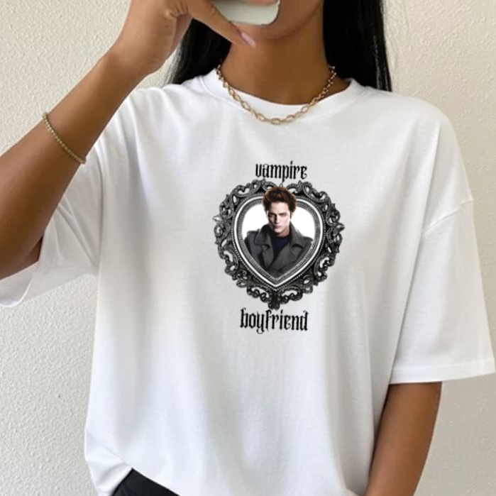 Camiseta crepusculo twilight unissex tshirt fã clube eduard cullen personagens serie filmes cinema