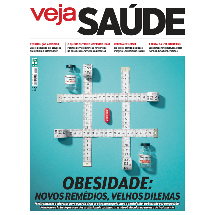 Revista Veja Saúde N° 488 - Fevereiro 2023 - Editora Abril - Obesidade