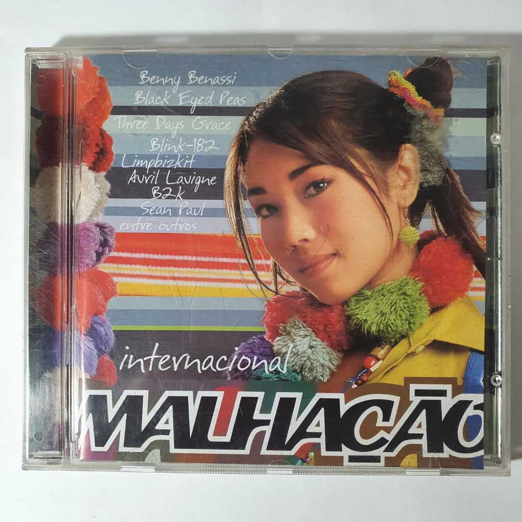 CD Malhação Internacional – Trilha Sonora Série Globo – Pop Rock Dance Romântica  Som Livre Original