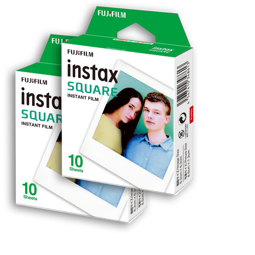 Filme Fujifilm Instax Square - 20 Fotos em Oferta na Shopee