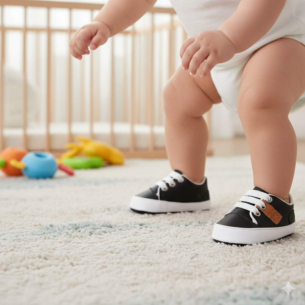 Sapatinho Tênis Bebê Mania Direto Da Fabrica 720-03 Preto