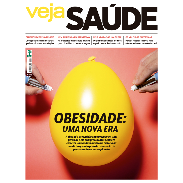 Revista Veja Saúde 506 - Agosto 2024 - Editora Abril - Obesidade: Uma Nova Era