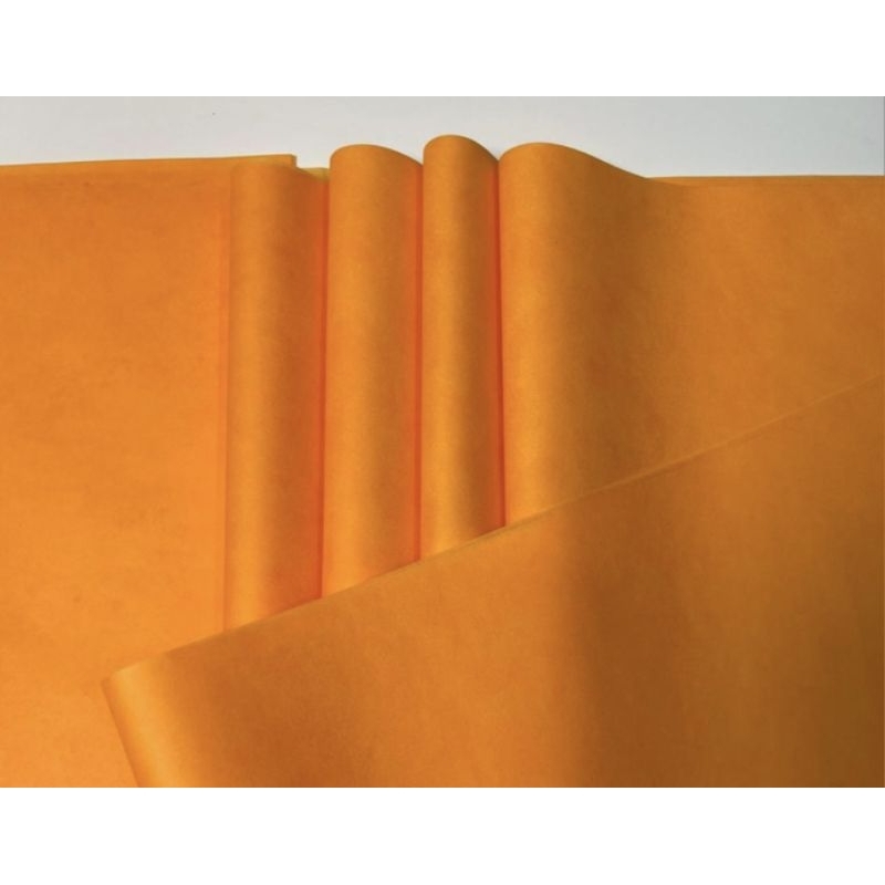 Papel de Seda Laranja - 50x35 pct 50 folhas ou 100 folhas em Oferta na Shopee
