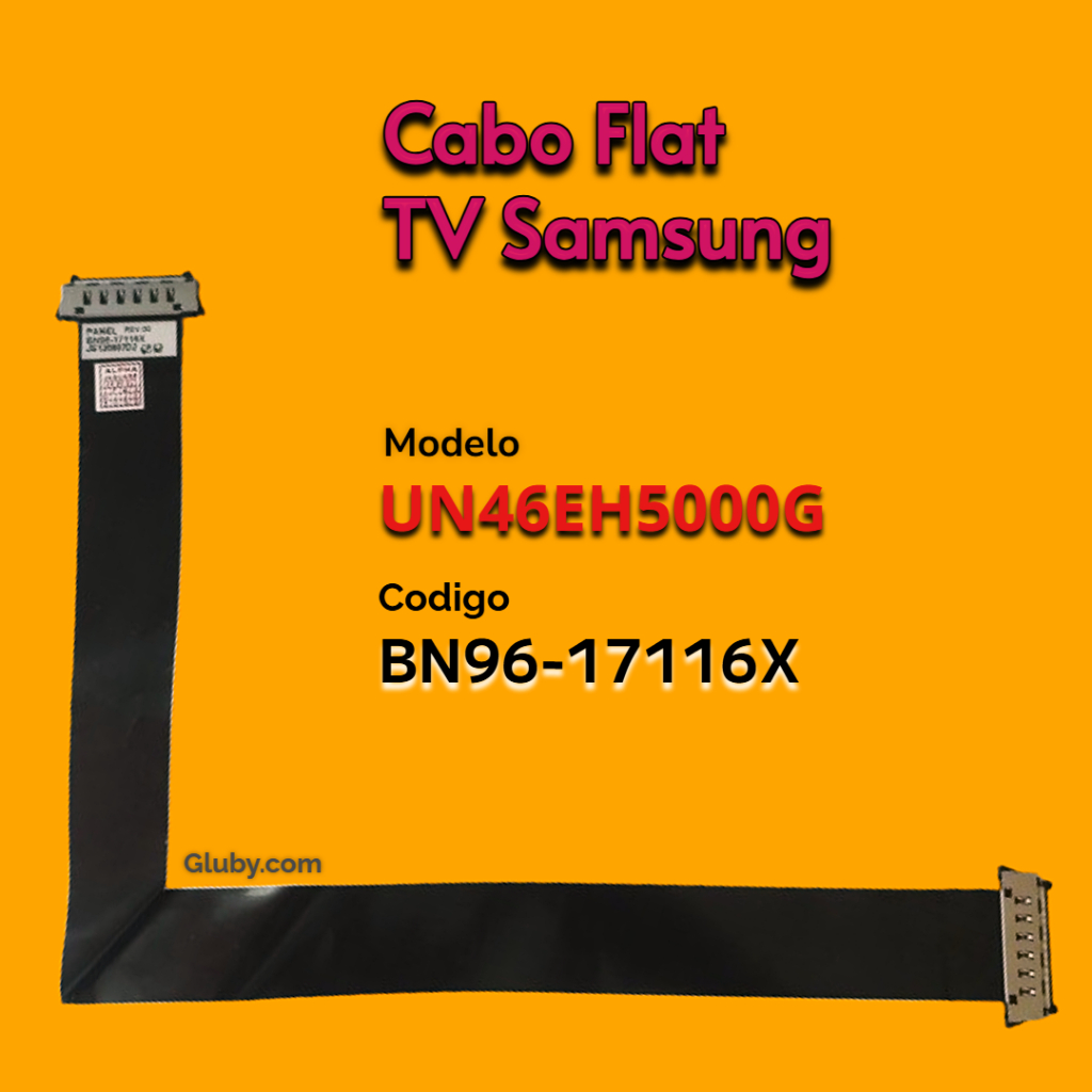 CABO FLAT TV SAMSUNG MODELO UN46EH5000G CODIGO BN96-17116X
