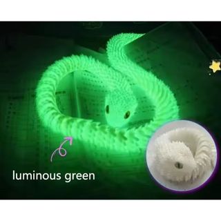 Cobra Brinquedo 3D Articulada Artesanato e Decoração