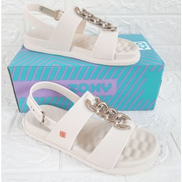 Sandália Femenina Original Flat Glam Zaxy