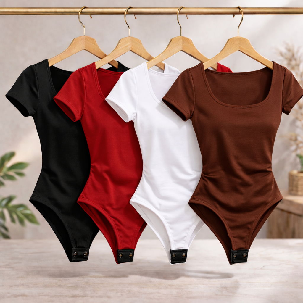 Body Feminino Estiloso Tamanhos PP até G1 Plus Decote Quadrado Elegante Com Forro Duplo Verão em Oferta na Shopee