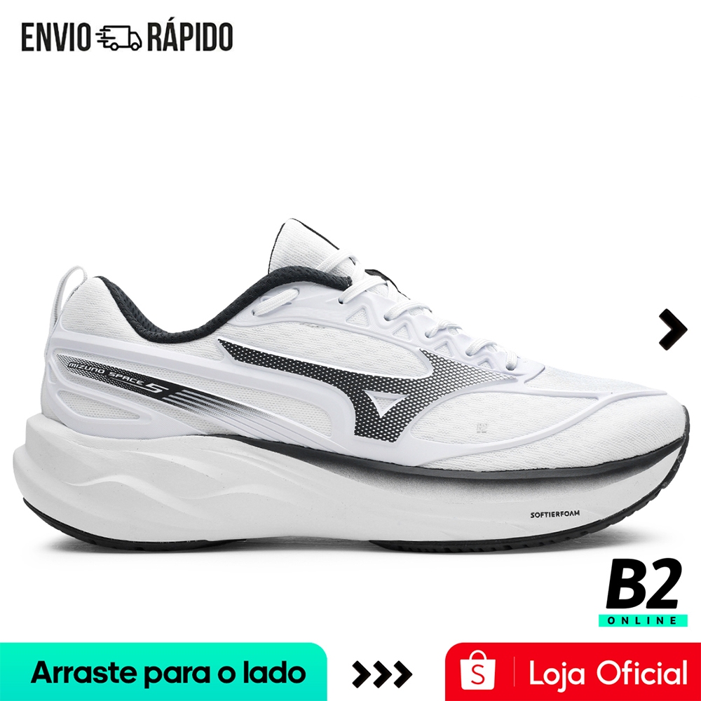 Tênis Mizuno Branco Space 5 Masculino Original Com Nota Fiscal e Garantia em Oferta na Shopee