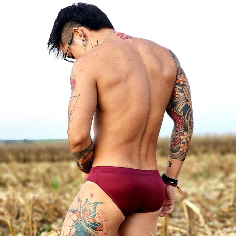 Sunga Slim Vinho - Sunga Masculina  Cavada
