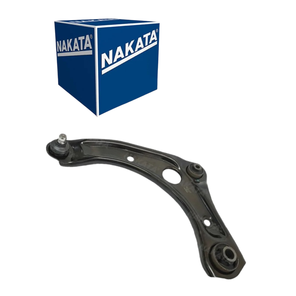 Bandeja Suspensão Esquerda Original Nakata Nissan March Versa Com Pivô e Bucha