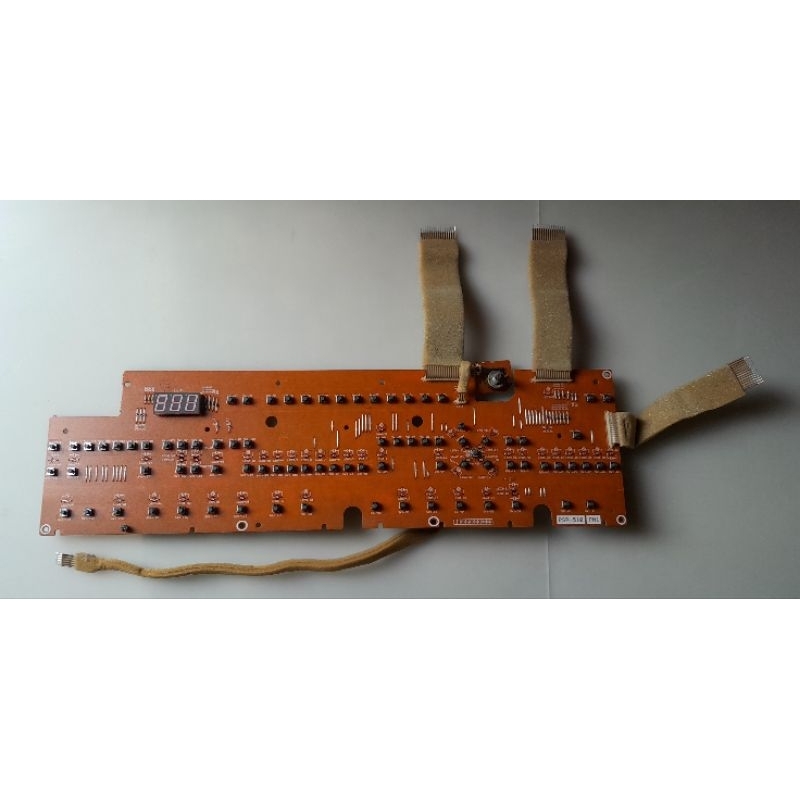 placa display frontal teclado yamaha psr-510