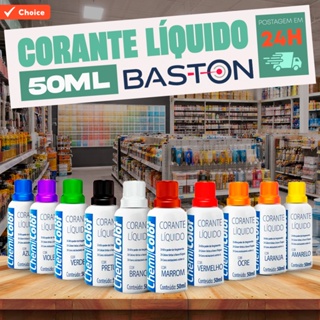 Corante Bisnaga Chemicolor tipo Xadrez Para Tintas Várias Cores Parede em Oferta na Shopee