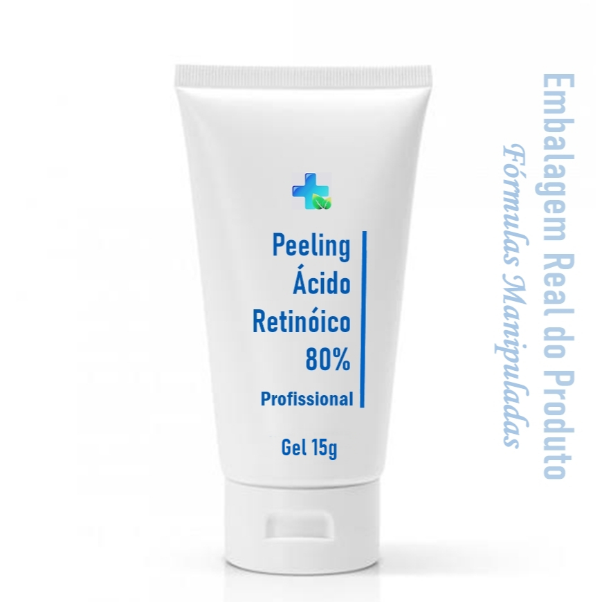 2 Gels Peeling com ácido Retinóico 80% 15g ( forte descamação).