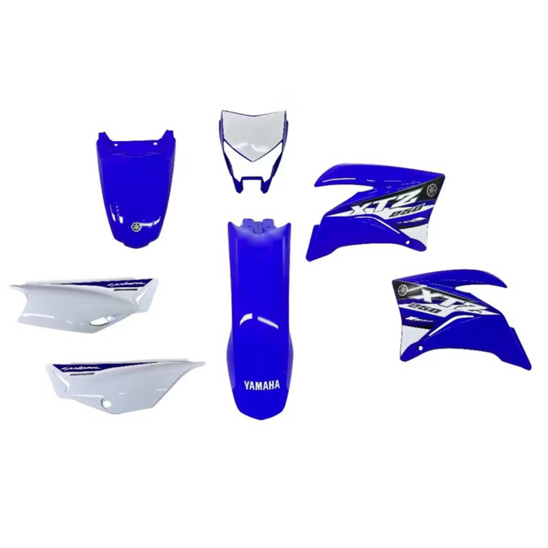 Kit carenagem xtz lander 250 azul 2016