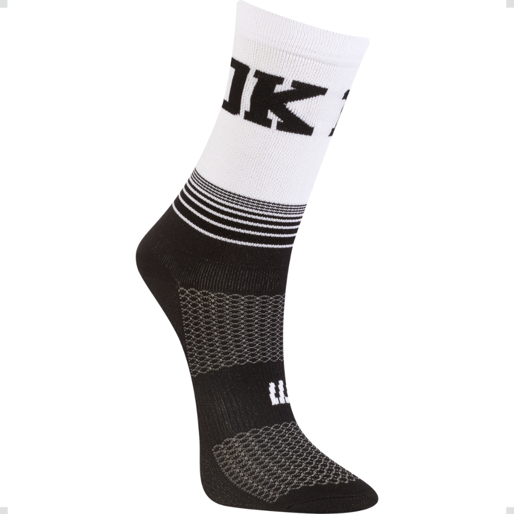 Kit 2 Pares Meia Poliamida Perfomance Run Cano Alto Corrida Anti-Bolhas Running Dry Maratona