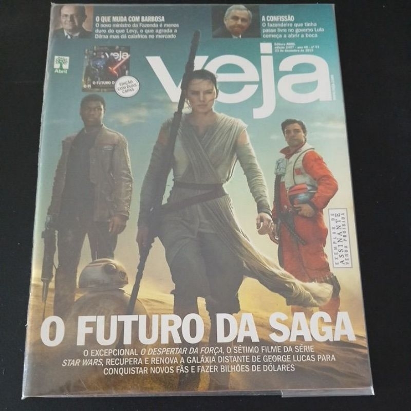 Star Wars - O Futuro Da Saga - Revista Veja - 23/12/2015