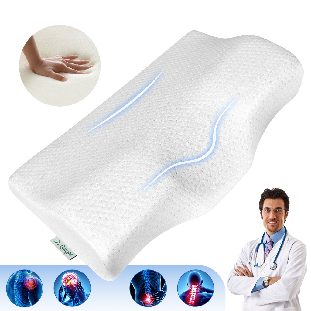 Travesseiro Ortopédico Cervical Nasa Original Antialérgico Anti Ronco