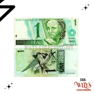 Cédula de 1 Real - Original - Brasil em Oferta na Shopee
