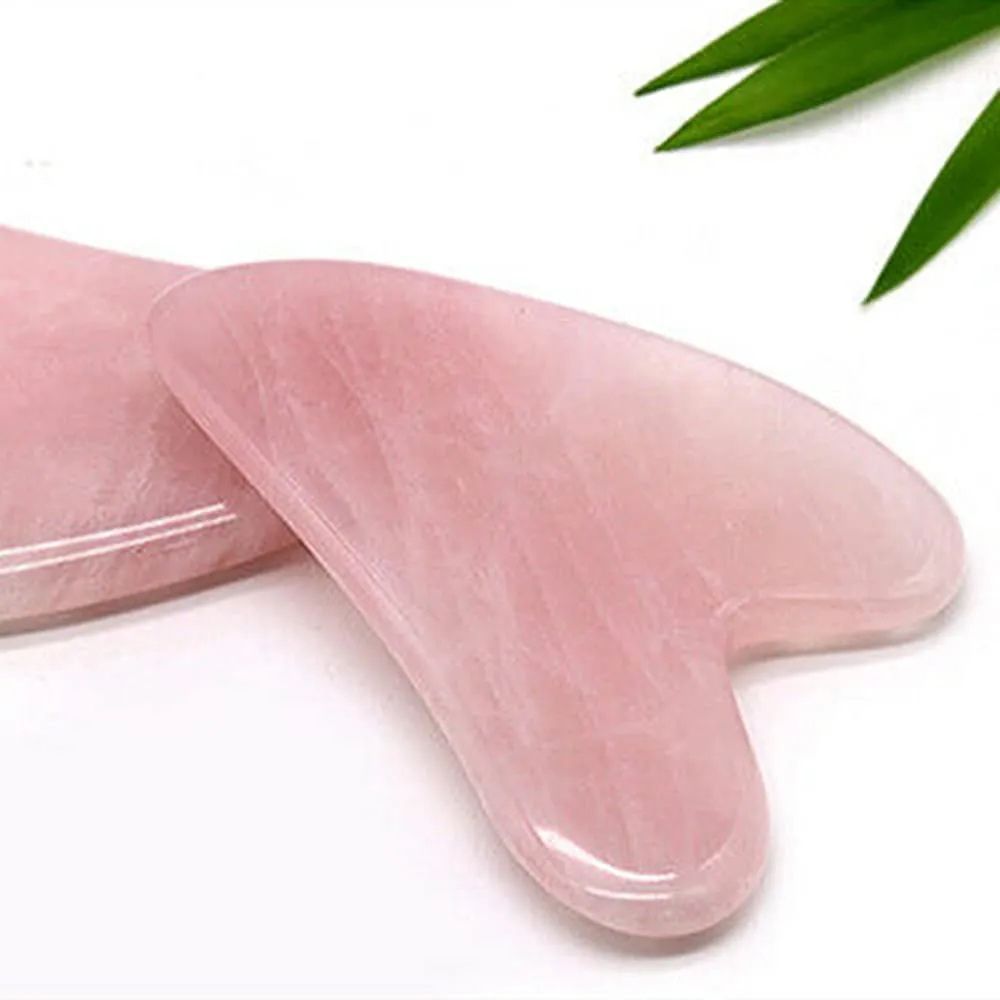 Gua sha Placa Guasha Raspador Massageador Facial para Massagem em Pedra Ghashá