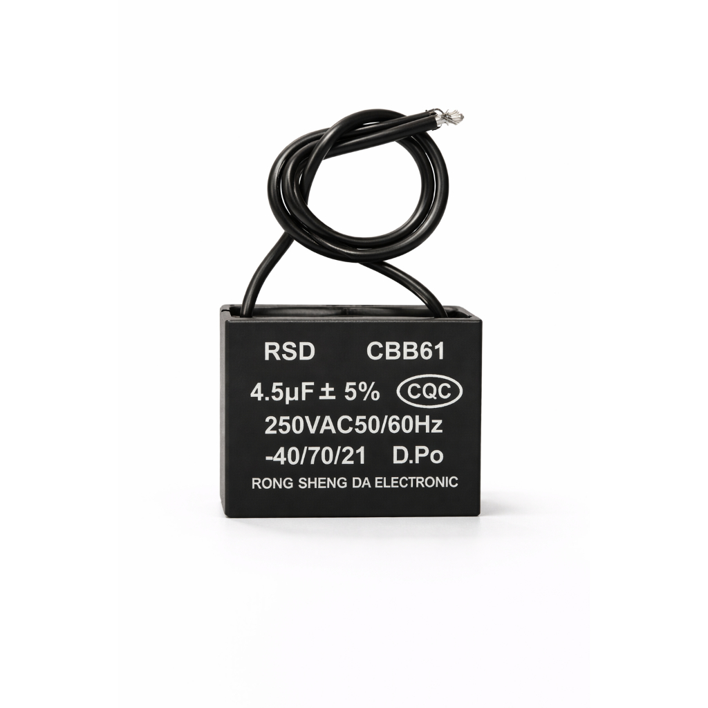 Capacitor de Ventilador 4,5 uf Arno Britania Circulador