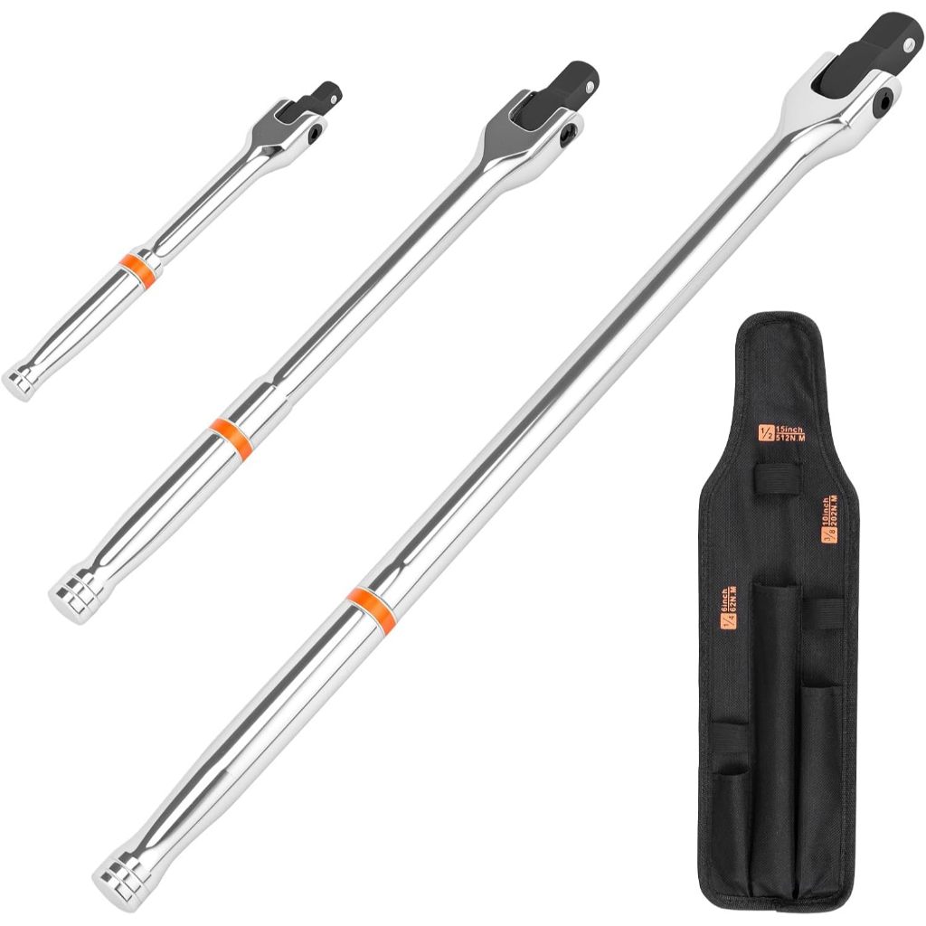 Kit Jogo de Soquetes com Catraca 1/2, 3/8 e 1/4 Polegadas em Oferta na Shopee