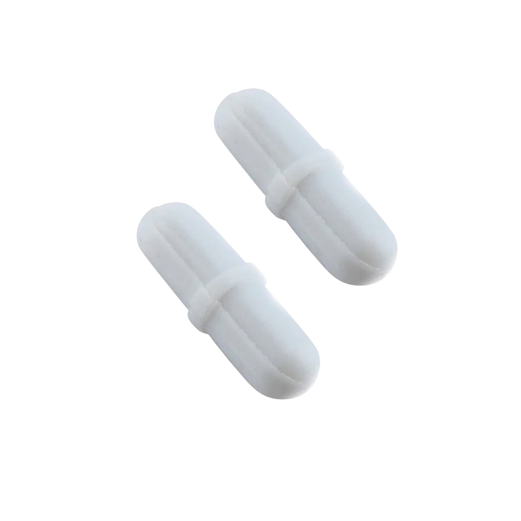 2 x Barra Magnética (peixinho) Para Agitador Magnético com anel 9x25mm