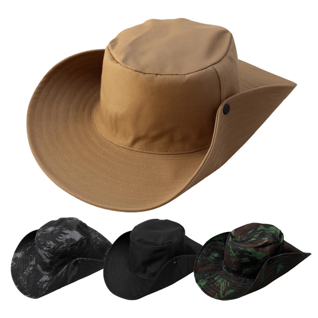 Chapéu Pescador Australiano Proteção UV Nuca Pescoço Chapéu Camping Proteção Mosquitos