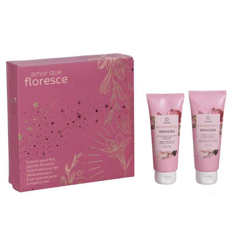 Kit Miniatura Sensações - 1 Sabonete e 1 Creme
