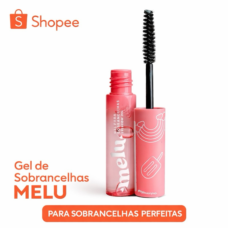 Gel para Sobrancelhas Melu | Incolor Fixação Natural em Oferta na Shopee