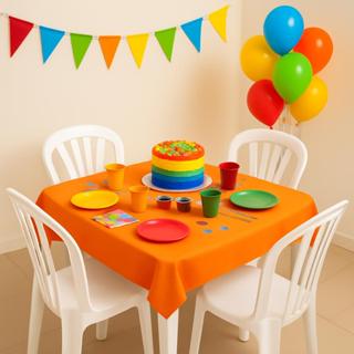 Kit Toalhas TNT 70x70cm 05/10/20 Festas Aniversário Buffet Decoração Mesa em Oferta na Shopee