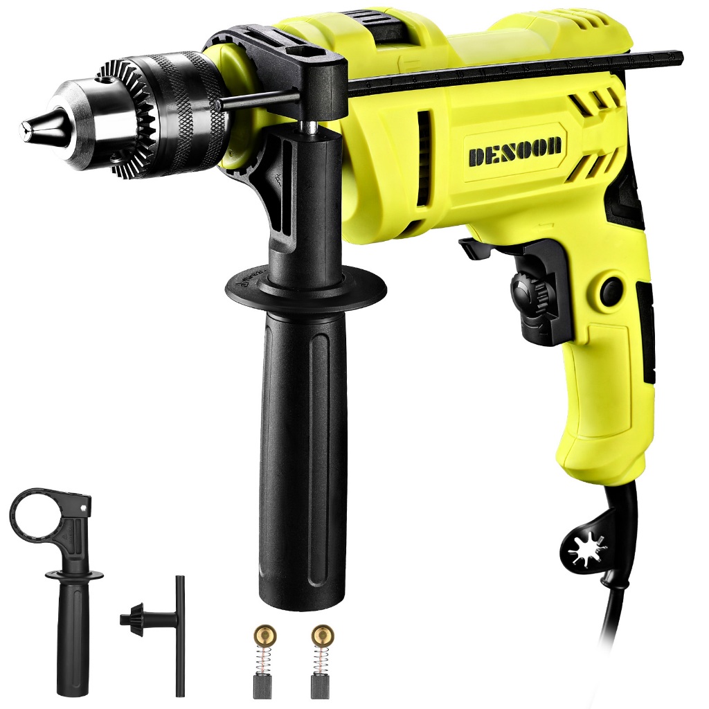 Furadeira de Impacto 750w Auto-Reversa Profissional Potente Impact Desoon em Oferta na Shopee