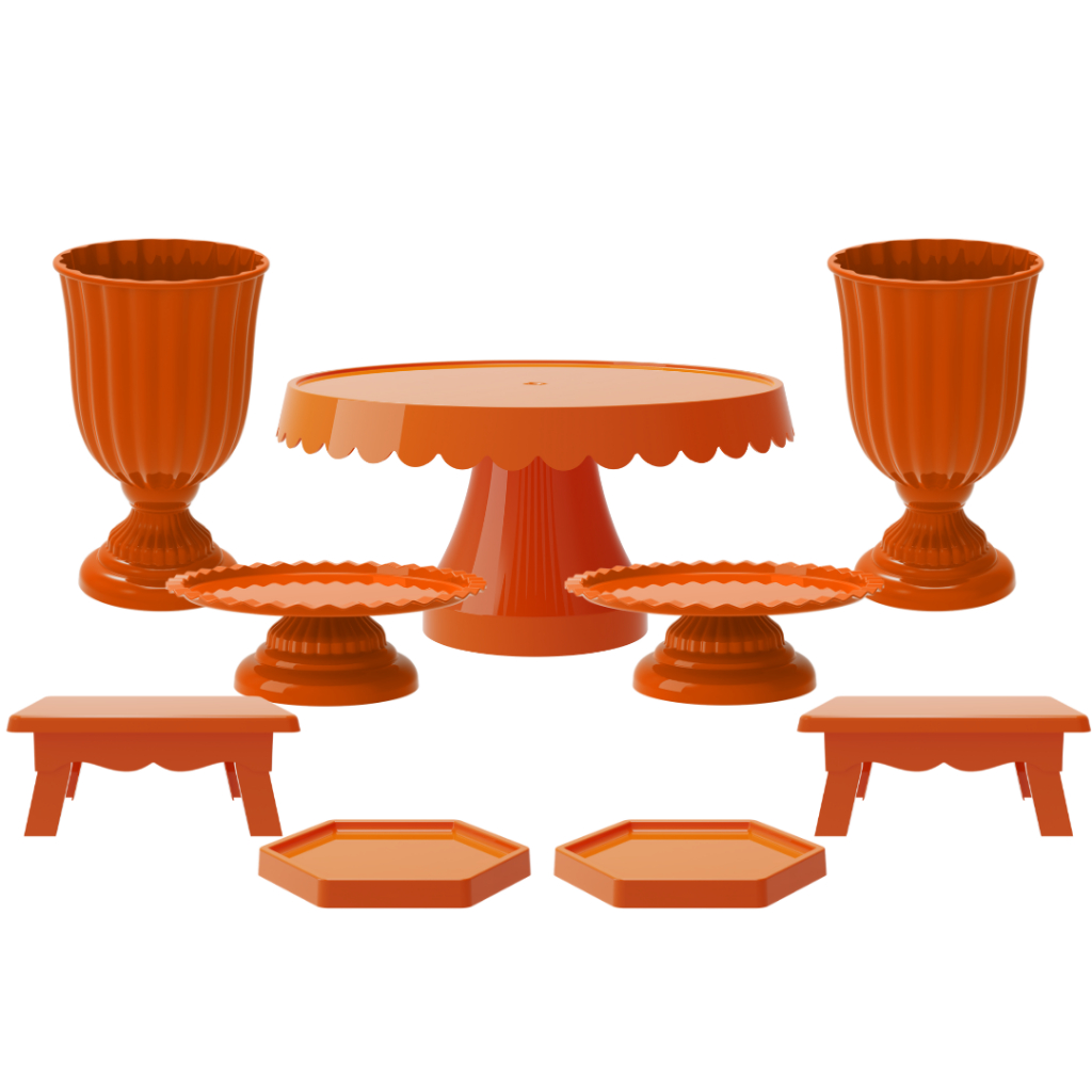 Kit Evento 9 Peças Decoração Chá Revelação Mesa Infantil em Oferta na Shopee