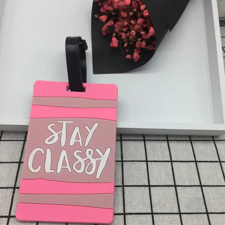 Etiqueta de Mala Emborrachada Divertida – Identificador de Bagagem Silicone/PVC