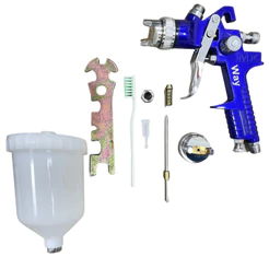 Pistola Pintura Gravidade Hvlp 2 Bicos Importway 1,4 E 1,7mm