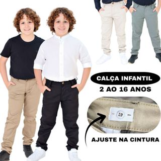 calça infantil jeans e esporte fino menino varias cores LANÇAMENTO em Oferta na Shopee