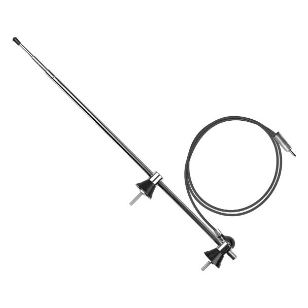 Antena Automotiva Cromada Kombi Stetsom