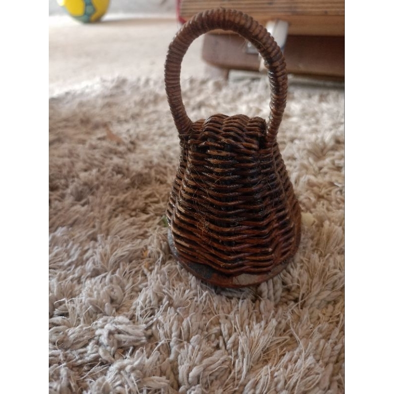 Caxixi Em imbé Natural Profissional Berimbau Percussão