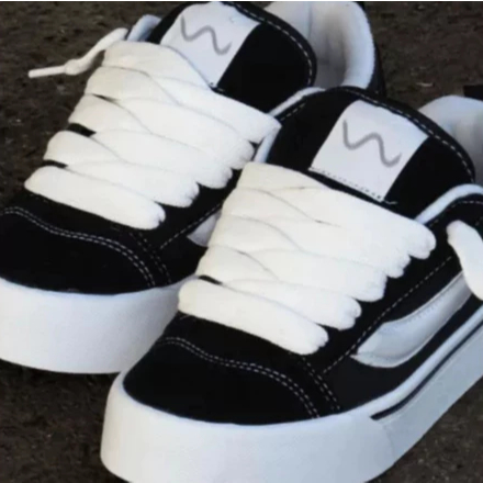 Tênis KNU Vintage Masculino Feminino Casual Skate Cadarço Grosso Estiloso - Aproveite !