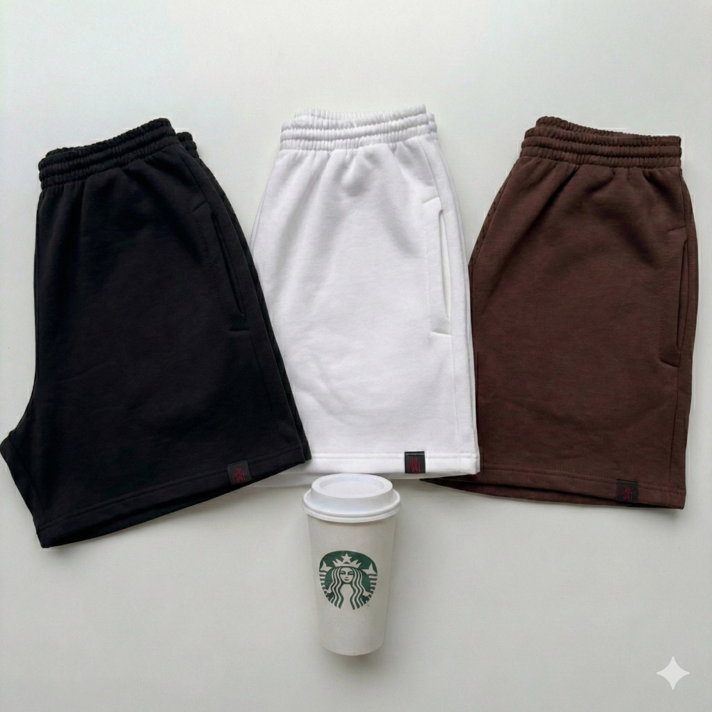 Bermuda feminino short feminino moletom com bolso Short curto malha algodão tendencia short moletom barato em Oferta na Shopee