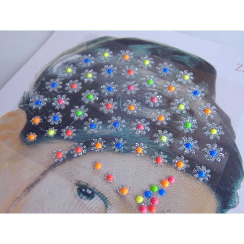 Cartela com 12 unidades de bind Neon - Cores sortidas.